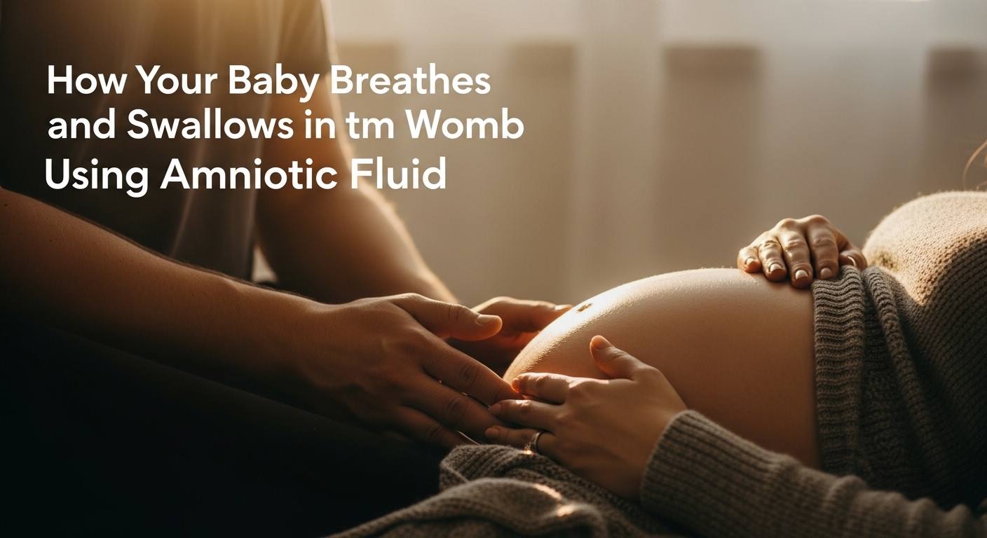How Your Baby Breathes and Swallows in the Womb Using Amniotic Fluid
