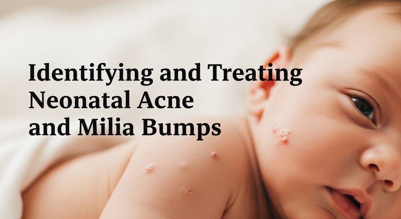 Identifying and Treating Neonatal Acne and Milia Bumps