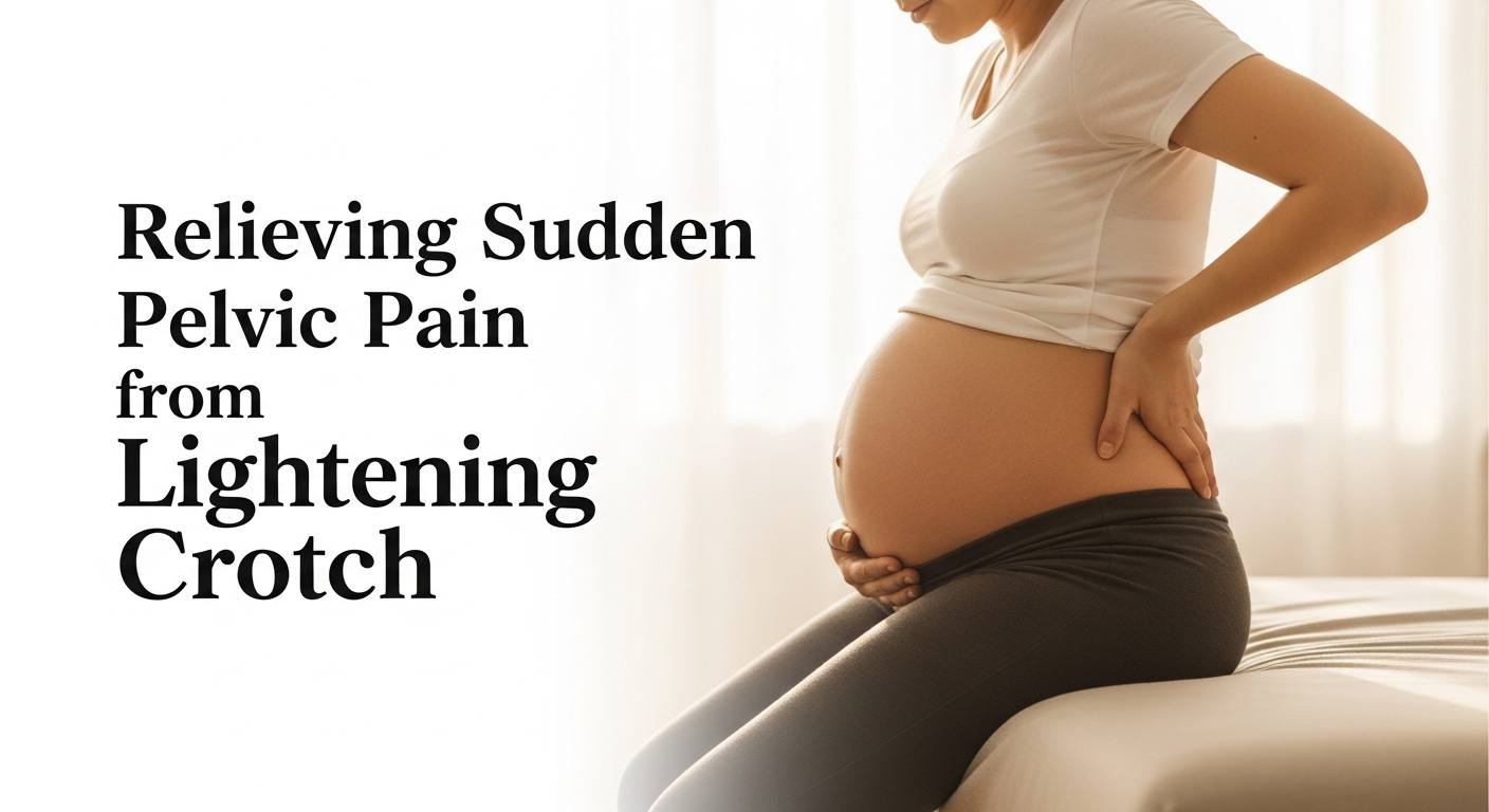 Relieving Sudden Pelvic Pain from Lightning Crotch