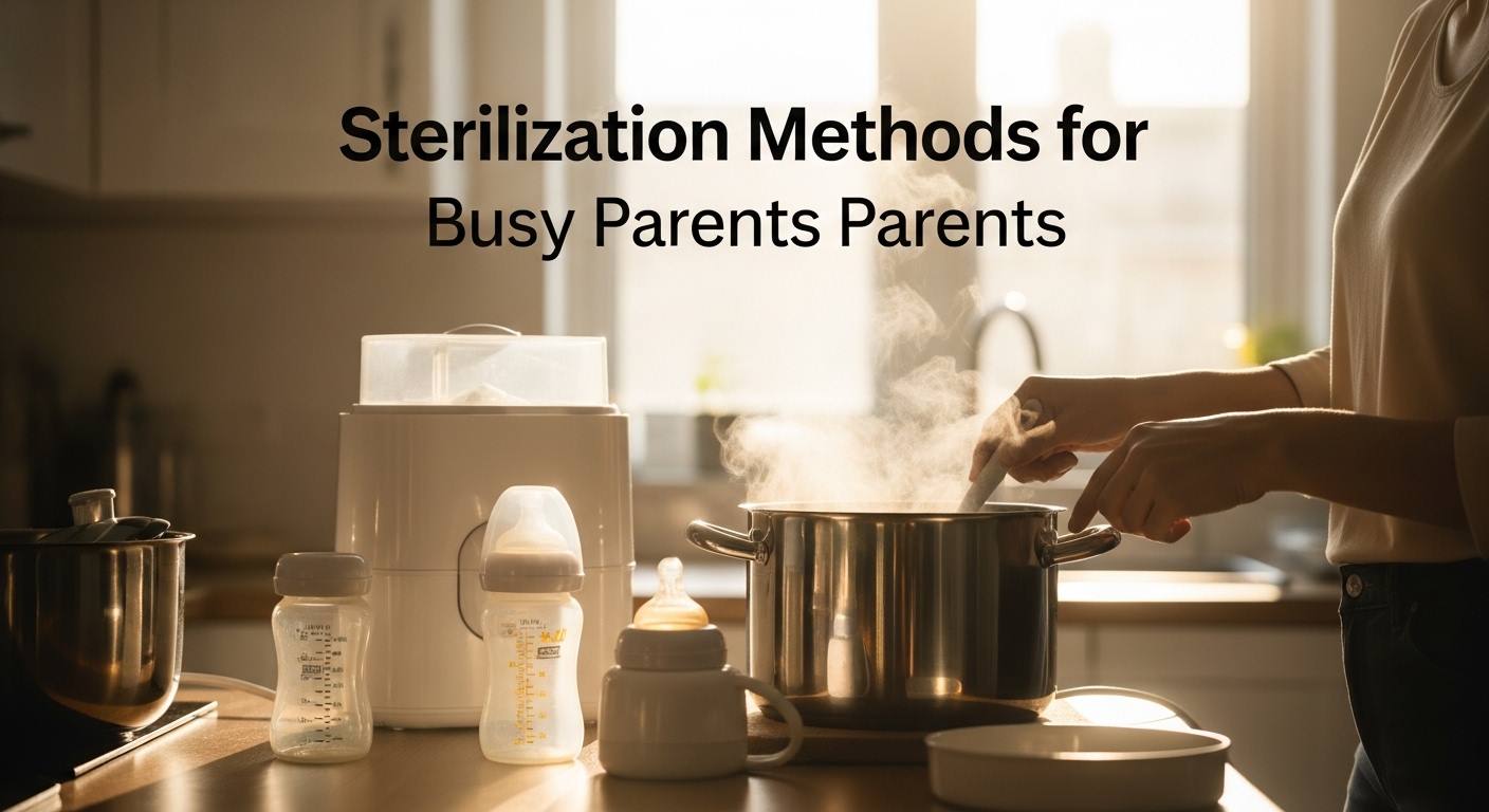Sterilization Methods for Busy Parents Using Baby Bottles