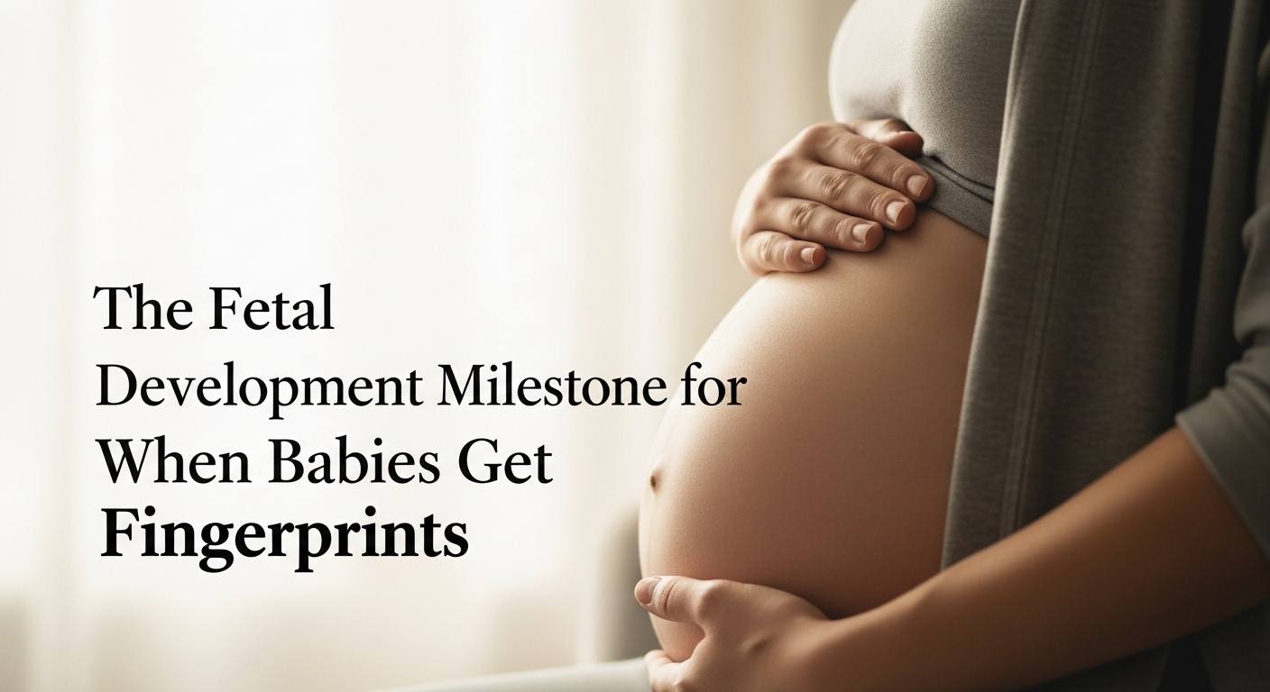 The Fetal Development Milestone for When Babies Get Fingerprints