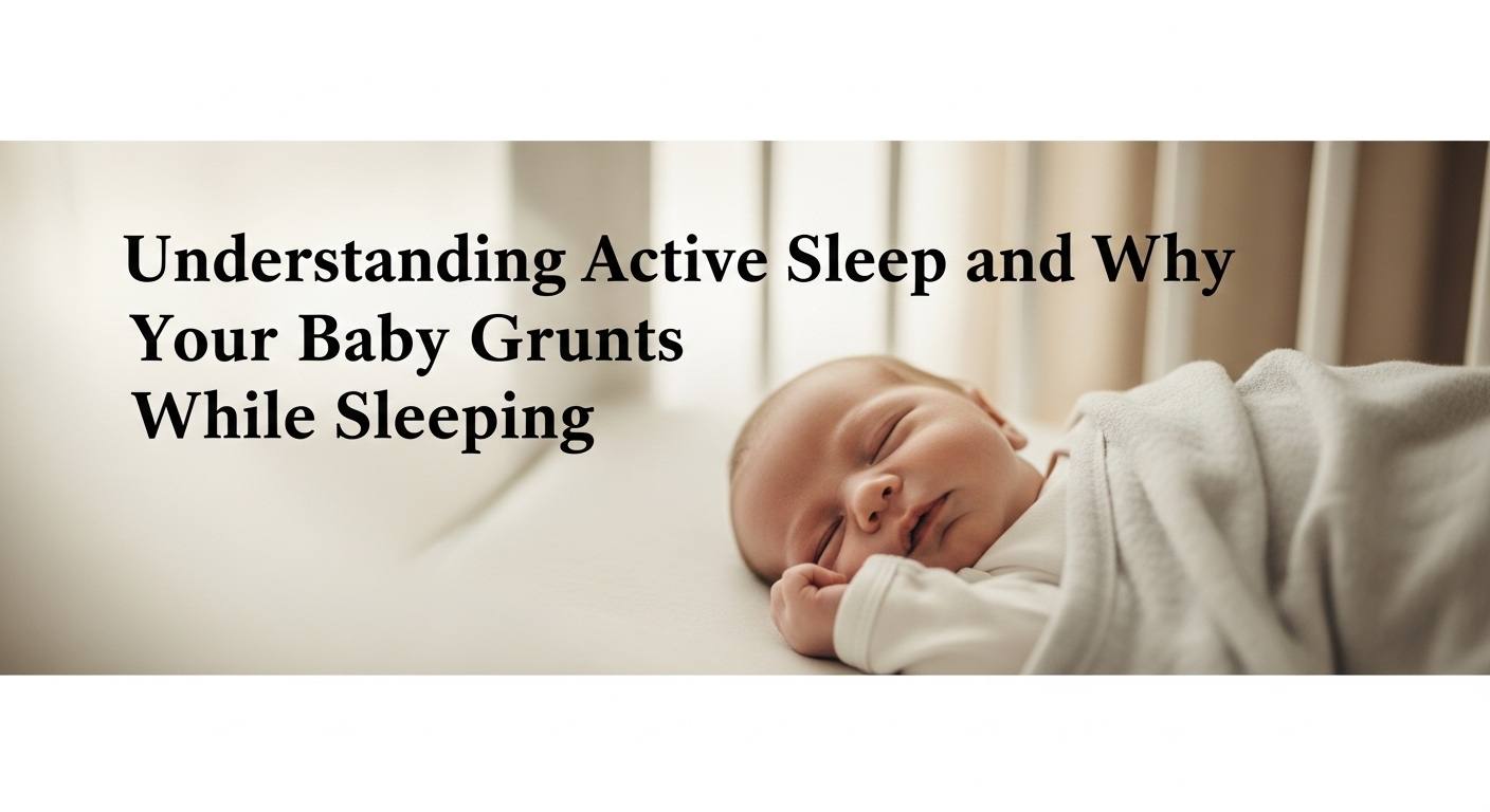 Understanding Active Sleep and Why Your Baby Grunts While Sleeping