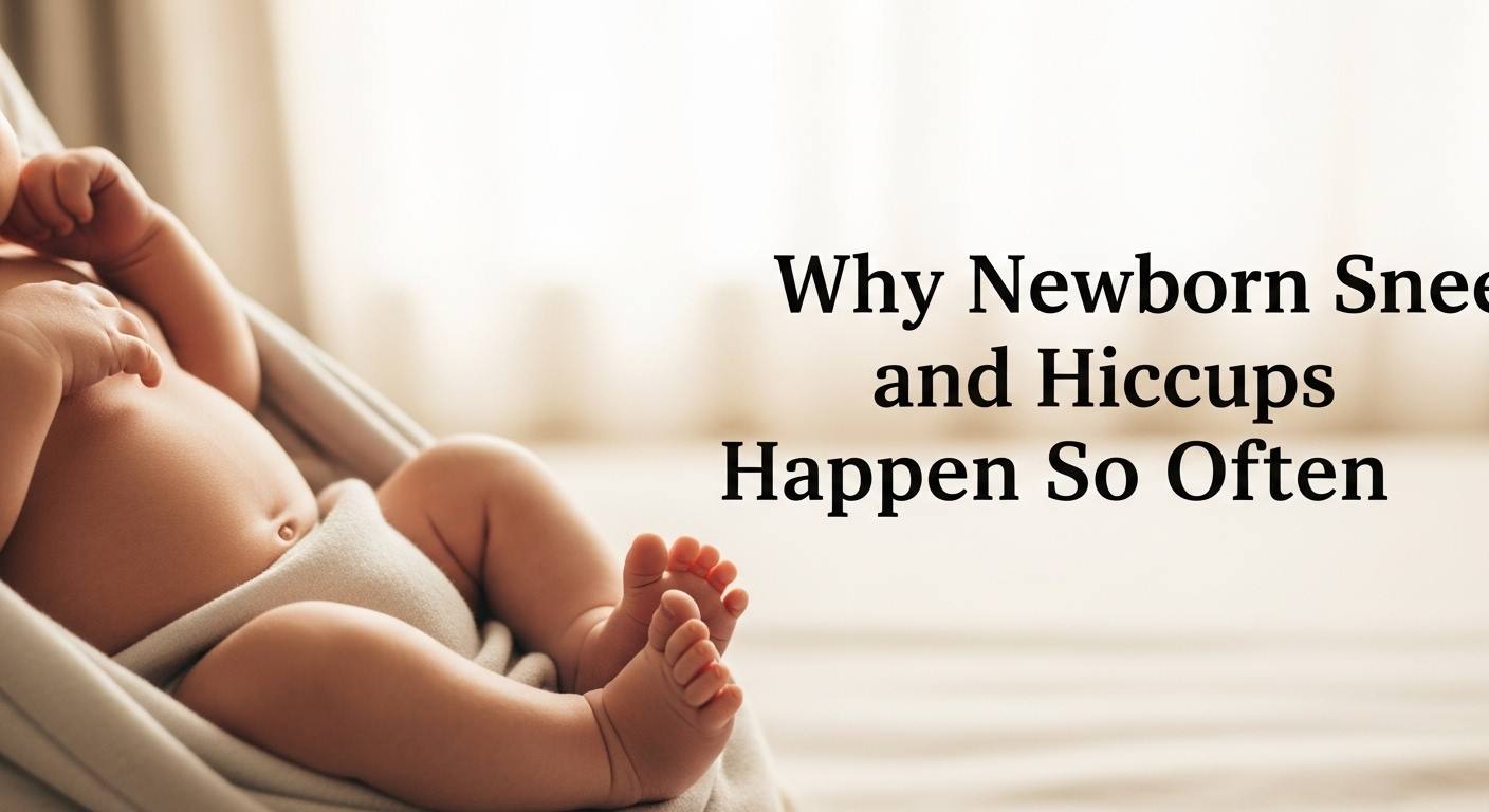 Why Newborn Sneezing and Hiccups Happen So Often
