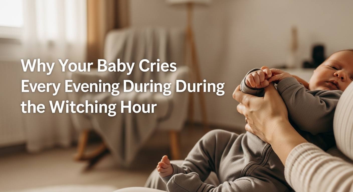 Why Your Baby Cries Every Evening During the Witching Hour