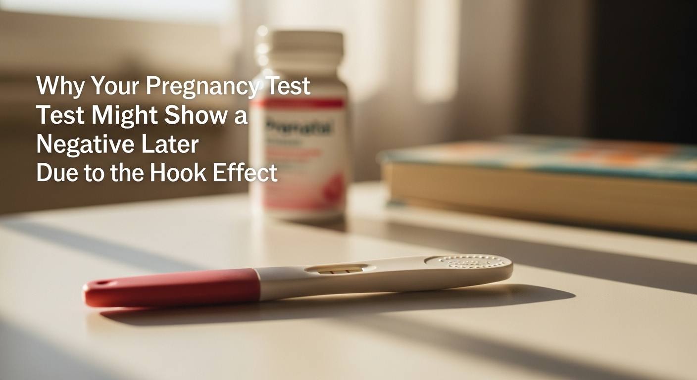 Why Your Pregnancy Test Might Show a Negative Later Due to the Hook Effect