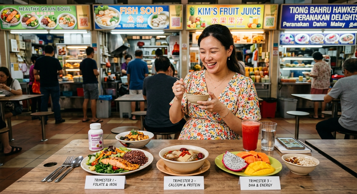 Trimester-by-Trimester Food Guide for Pregnant Mums in Singapore